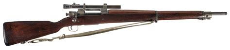 World War Ii Us Model 1903a4 Sniper Rifle With Scope