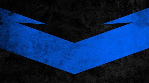 Nightwing Desktop Logo Wallpapers Wallpaper Cave