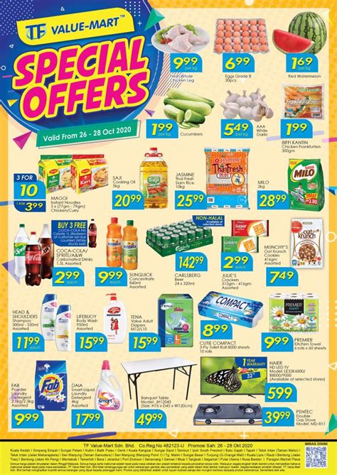 Soon they converted lyceum cinema building into a warehouse while lido was made into the first supermarket in bentong and that was the birth of. TF Value-Mart Special Offers Promotion (26 October 2020 ...