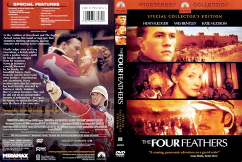 The Four Feathers 2002 Ce Ws R1 Movie Dvd Cd Label Dvd Cover Front Cover
