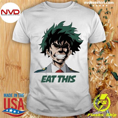 Official My Hero Academia Eat This T Shirt Nvdteeshirt
