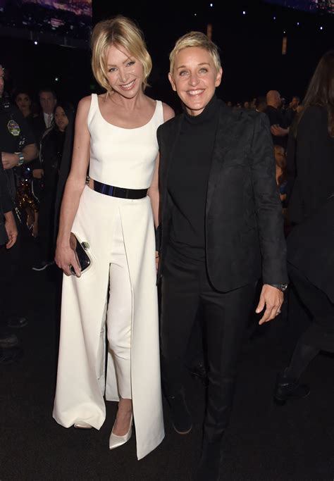 Ellen Degeneres And Portia De Rossi At The Peoples Choice Awards Vogue