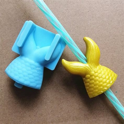 Mermaid Tail Straw Topper Mold Etsy Resin Crafts Crafts Etsy