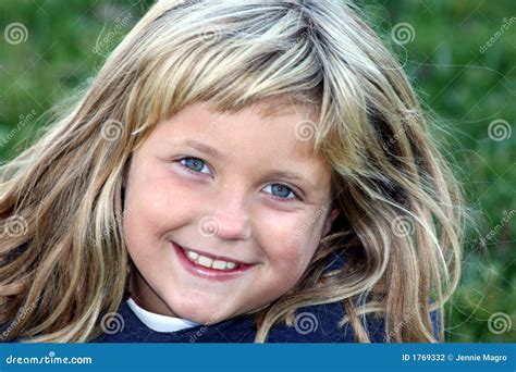 Smiling Happy Young Girl Stock Photo Image Of Excitement 1769332