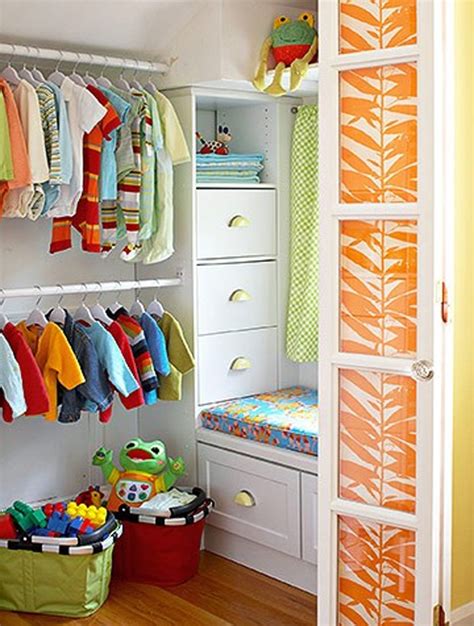 Armoires with specific storage solutions, such as an integrated tie and belt rack or underwear drawer, also help maintain order. 10 Best Kids Closet Design with Colorful Variation ...