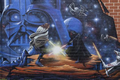Graffiti Artist Melbourne Star Wars Graffiti Street Artist Set It Off