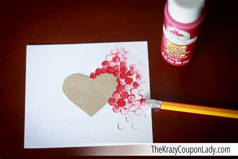 DIY Valentine's Pencil Eraser Paintings - The Krazy Coupon ...