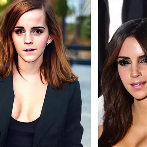 Emma Watson Mixed With Kim Kardashian Single Image Stable Diffusion