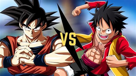 Goku Vs Luffy Ultimate Death Battle Youtube
