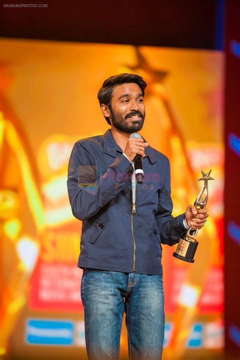 Dhanush At South Indian International Movie Awards 2013 Next Gen And Music Awards Day 1 On 12th