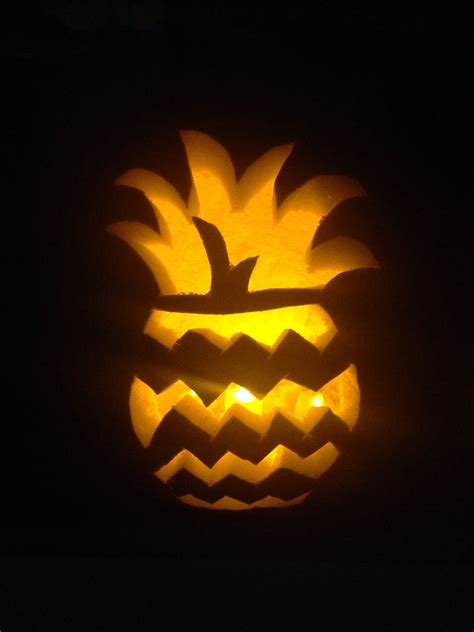 Pineapple Jack O Lantern Pumpkin Carving Halloween Pumpkins