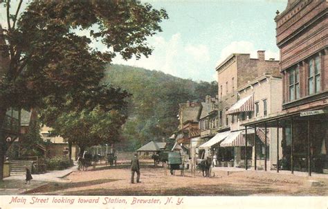 Brewster Ny Postcard Sending Postcards Hometown