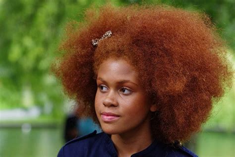 sterra vlamings a natural redhead she is a senegal netherlands model i love the colour of her