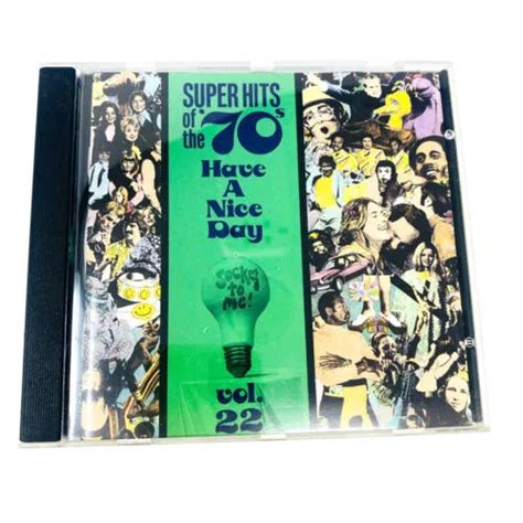 Super Hits Of The 70s Have A Nice Day Vol 16 By Various Artists Cd
