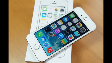 Apple Iphone 5s Silver Unboxing Youtube