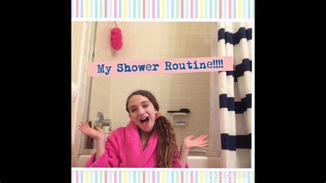 My Shower Routine 2016 Zoe Rebekah Youtube