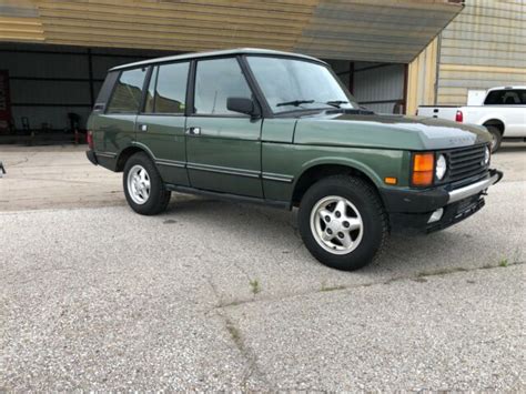 1990 Range Rover Country Swb Project No Reserve Classic Land Rover