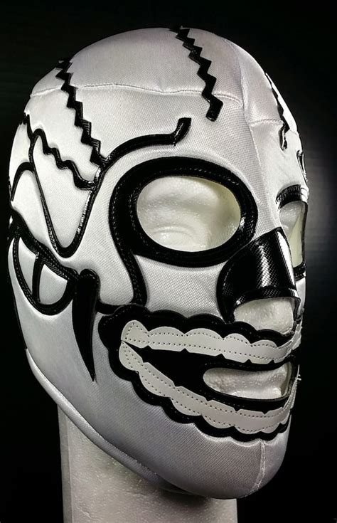 Adult La Parka Mask Wrestler Day Of The Dead Luchador Mask Nacho Libre