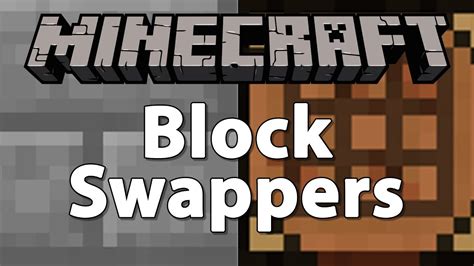 Minecraft 112 Tutorial Hidden Block Swapper Youtube