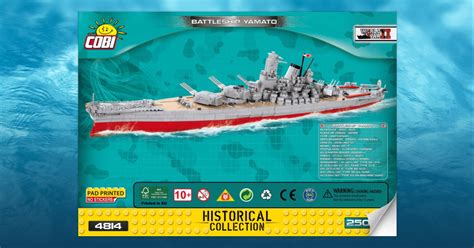 Battleship Yamato Cobi 4814 Instruction Manual