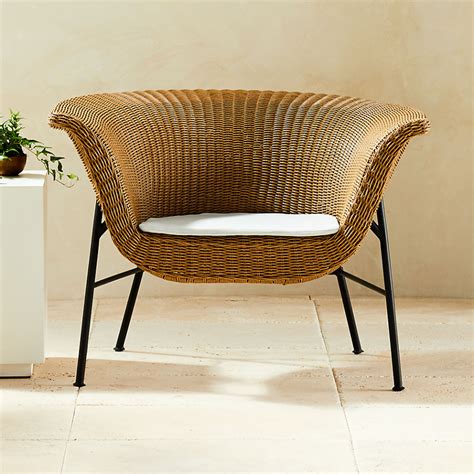 Modern Outdoor Patio Furniture | CB2 | Basket chair, Lounge chair