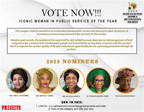 Vote African Iconic Women Recognition Awards