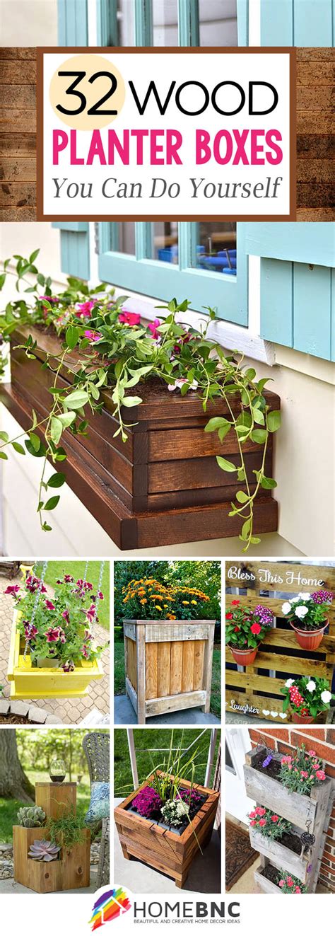 It takes only 4 materials and looks easy to build, even coming from me. 32 Best DIY Pallet and Wood Planter Box Ideas and Designs ...