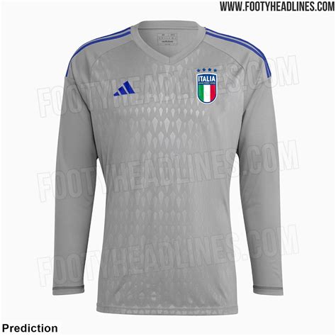 No More Puma Adidas Italy 2023 Goalkeeper Kit Info Leaked Footy