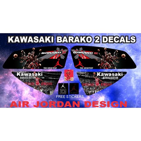 Kawasaki Barako 2 Decals Mj Design Shopee Philippines