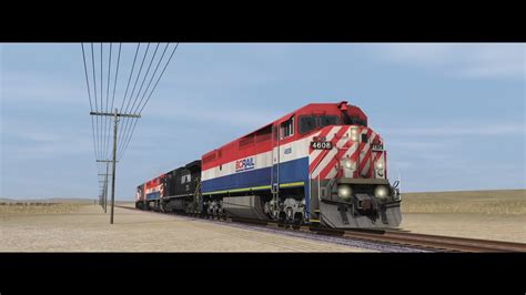 Trainz Bc Rail 4608 K5hlr Test Youtube