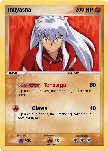 Pokémon Inuyasha 150 150 Tensaiga My Pokemon Card