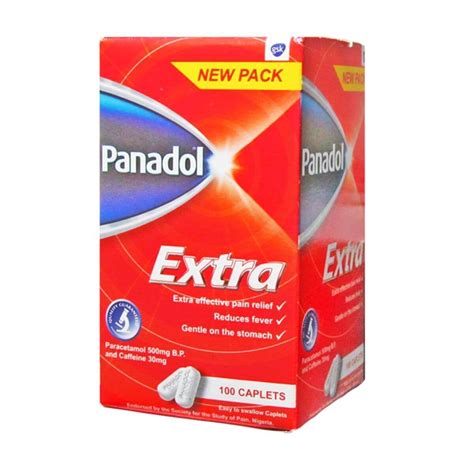 Panadol Extra Pain Relief Caplets 10 Caplets Asset Pharmacy