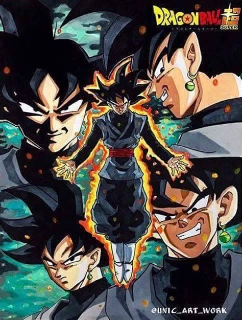 The series commenced with goku's boyhood years as he. Black Goku... Can't wait to see the Super Saga in the ...