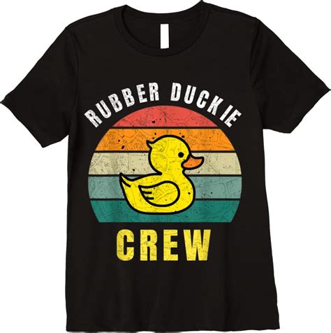 New Rubber Duckie Crew Funny Rubber Duck T Shirts Teesdesign