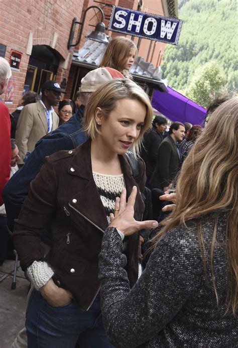 Rachel Mcadams 2015 Telluride Film Festival At Elks Park In Telluride