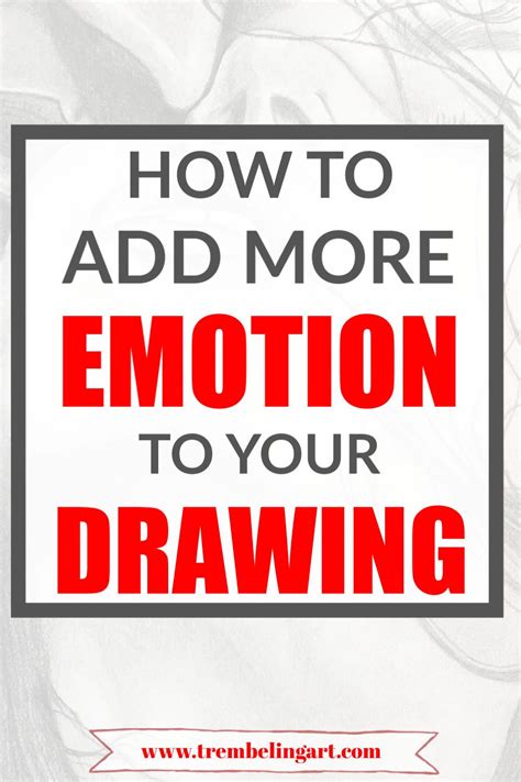 How To Express Emotions In Your Drawing Emotional Drawings Emotions