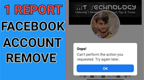 How To Report Facebook Account 2020 One Report Remove Any Facebook