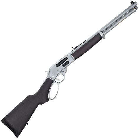 Henry All Weather Side Gate Blacksilver Lever Action Rifle 45 70