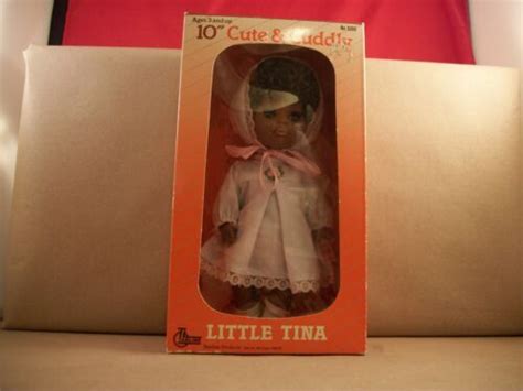 New In Box Little Tina African American 10 Cute And Cuddly Doll By Tanline Produc 29447826745 Ebay