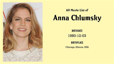 Anna Chlumsky Movies List Anna Chlumsky Filmography Of Anna Chlumsky