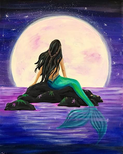Mermaid Moon Etsy