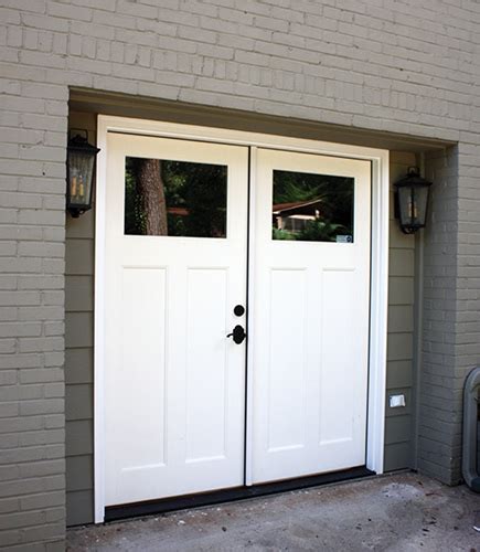 Double Door Garage Conversion Extreme How To