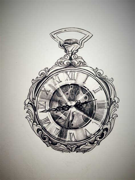Pin By Twiggie Davis On Ink Den Clock Tattoo Design Clock Tattoo