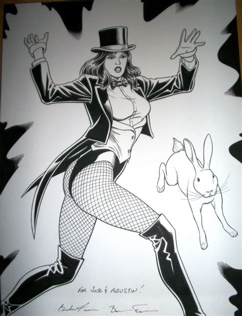 The Fraim Brothers Zatanna In Vigo Jose Y Agustin S Comissions And