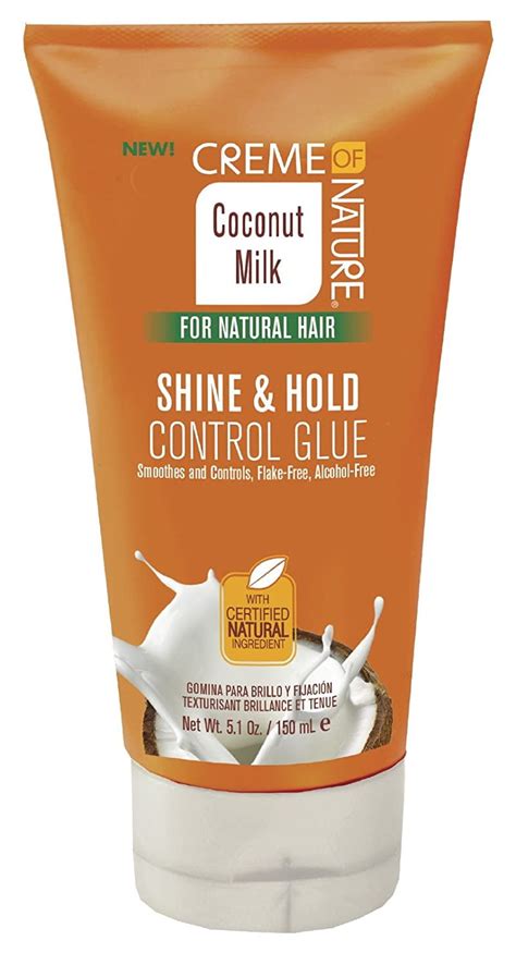 Creme Of Nature Coconut Milk Shine And Hold Control Gel 51 Ounce 150ml