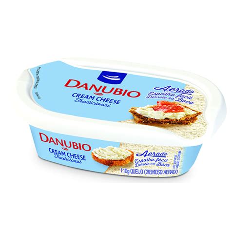 Cream Cheese Danubio Aerado Tradicional Pote 150g Supernosso