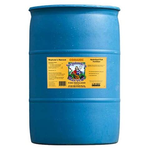 Neptunes Harvest Liquid Fish Fertilizer 2 4 1 55 Gallon