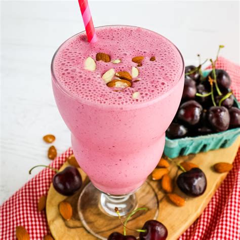 the best cherry smoothie recipe delightful e made