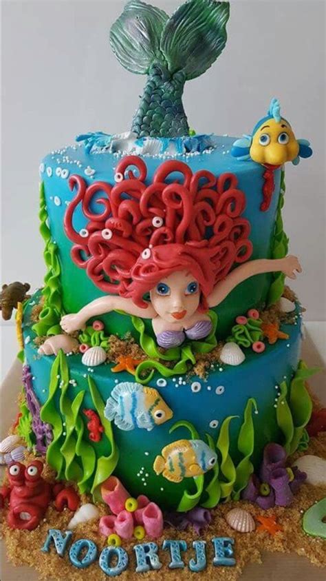 Pin De Cleunice Calado En Mermaids Cakes Tortas De Cumpleaños De