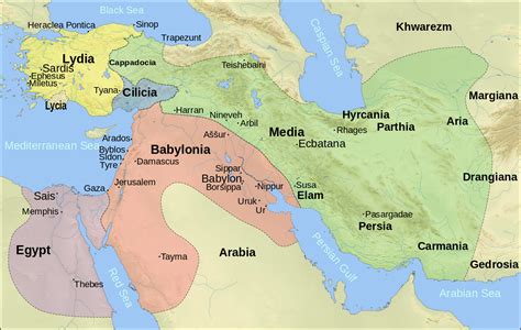 Middle East 6th Century By Szajci Map Middleeast Map Empire